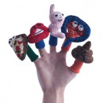 educational finger puppets: digestive system
